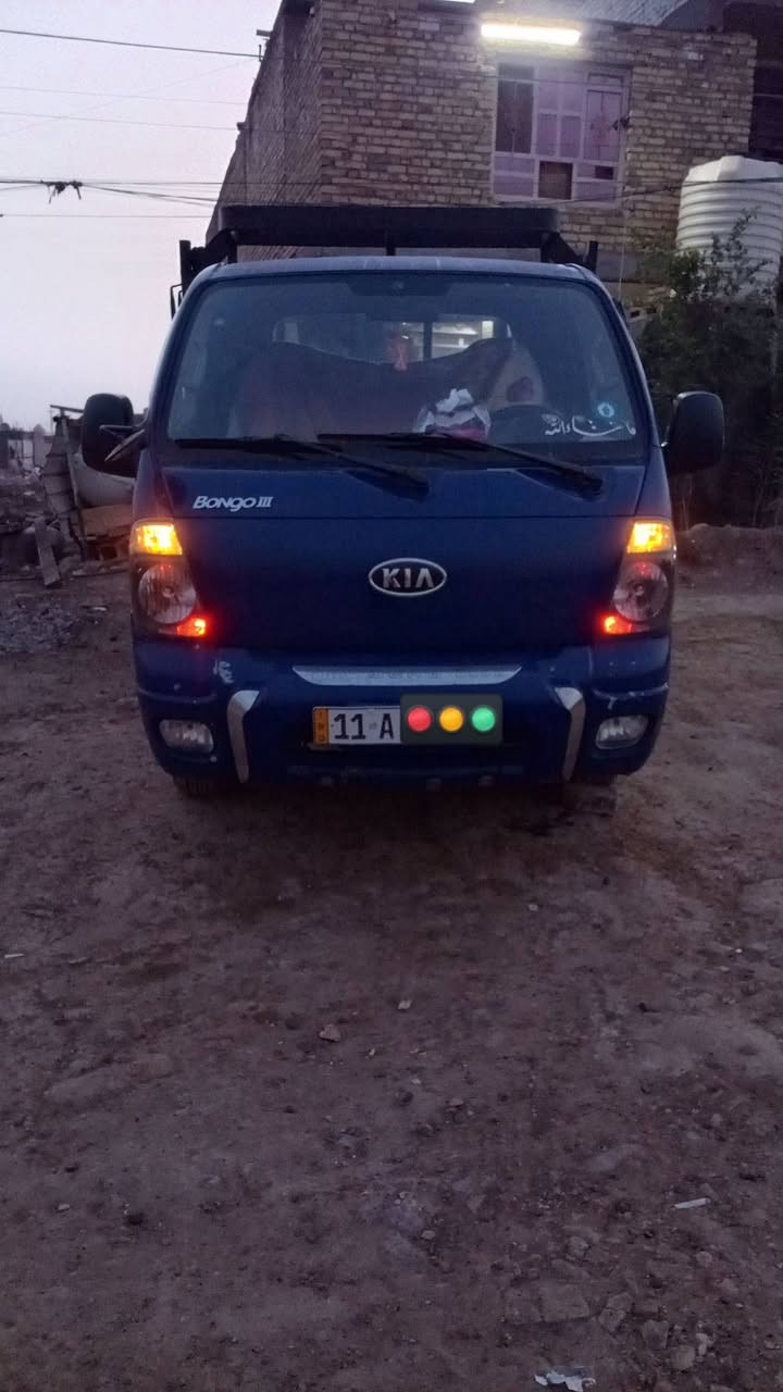 السلام عليكم من رخصة مدير الكروب
كيا بنكو موديل 2006
سيارة تك قمارة 8چنكال 
مكينة 3000مفتوح والكير مال مسكر  خير من الله 
رقم بغداد انكليزي 
سنوية لل2027/4 تحويل اشوكت ما يعجبك
سيارة جاهزة من كهربائيات مكينة كير  شاصي رقم شاصي
مكان السيارة بغداد الراشدية السعر 85وبيها مجال
السيارة بل حمل حالهة حال الفحل وارزن بعد
للاتصال ***********
