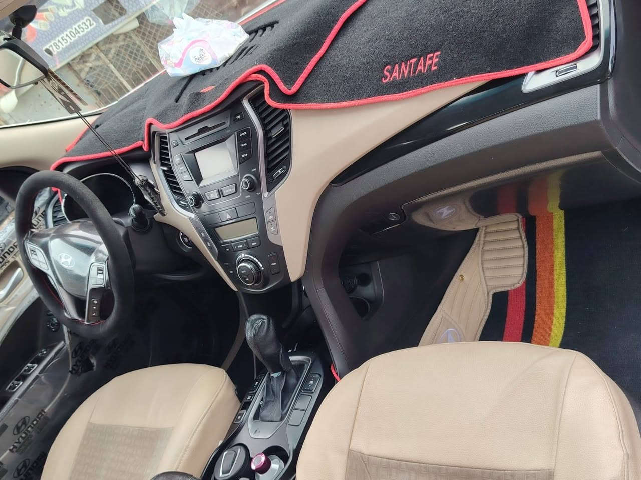 السلام عليكم سنتافيه ٢٠١٦ كفاله عامه محرك سته رقم بغداد بسمي السياره فول مواصفات مكاني الكرمه *********** اي استفسار اني حاضر السعر ٢٠٠
