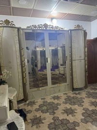 غرفة نوم • خشب زان تركي • نضيفة ٩٠٪