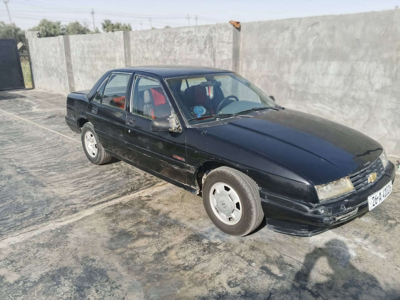 سياره للبيع كورسيكا شوفر ليت امريكي موديل 91 محرك بلادي رقم صلاح الدين السعر 22ورقه وبيه مجال الاتصال على الرقم ***********,***********
