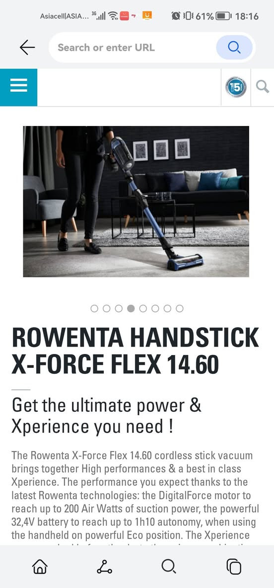 مكنسة عامودية شحن متميز
Rowenta X-Force Flex 14.60
70 دقيقة
٤ سرعات
وحيد بالعراق نادر بين المكانس
اكو توصيل لجميع محافظات العراق
واتساب ***********
