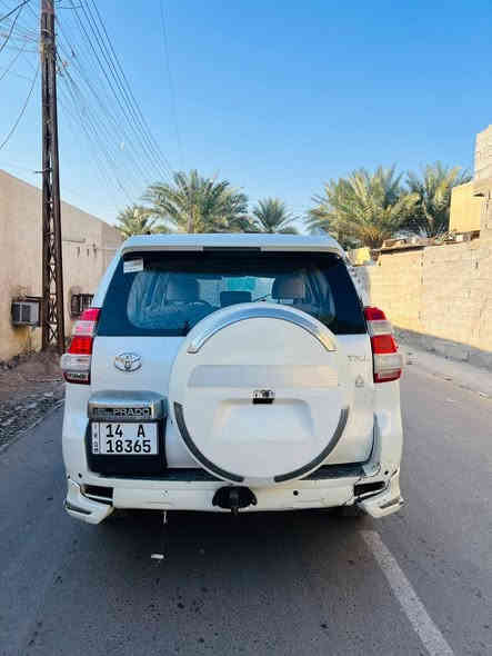 سلام عليكم للبيع تيوتا برادو موديل 2010 رقم بصره إنكليزي ارقام سنويه جدد تحويل مباشر اخوان سياره تعرضت لحادث جفيه خفيفه كما موضحه بلصوره ابيع على وضعهه سياره شغاله وتمشي تبريد شغال شواصي كير مكينه مكفولات مكان السيارة بغداد الاستفسار ***********
