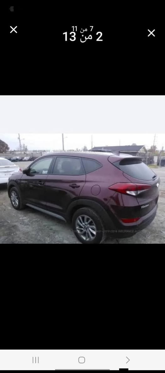 سياره توسان ٢٠١٨أمريكي صور الحادث موجوده حادثه بسيط جاملغ امامي بدون صبغ على لبارد مكينه مفتوحه والباقي كله مكفول سعر ١٤٠ وبيه مجال قليل للاستفسار رقم لهاتف ***********
