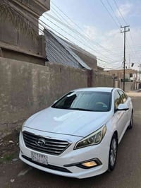 سوناتا 2015 خليجي   ماشيه 163 الف حقيقي  فووول مواصفات   رقم بغداد   م...