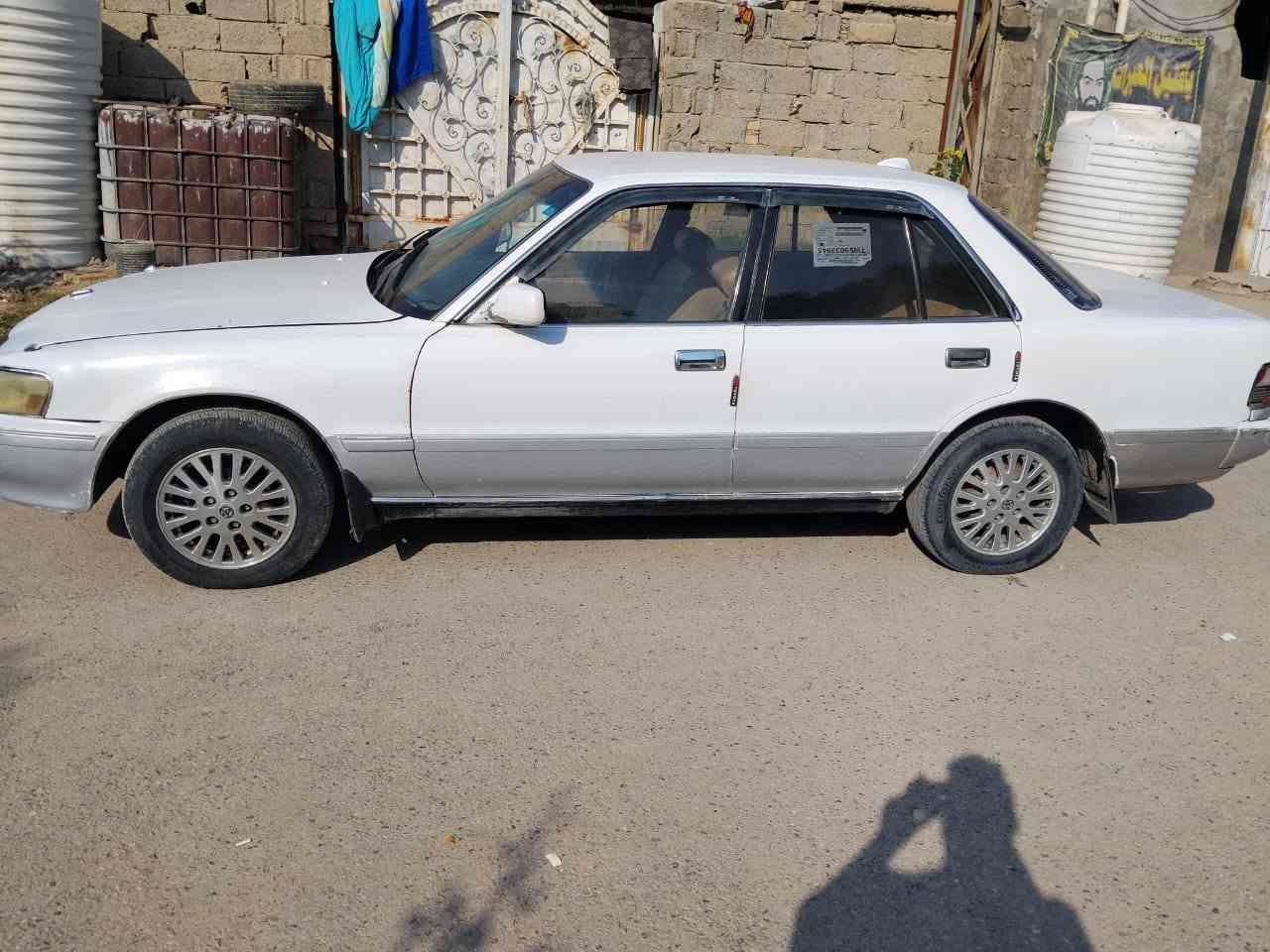السلام عليكم
سياره مارك للبيع موديل 90 رقم ديالى باسمي تحويل ثاني يوم مكفوله من الكص ونقل جثه مكينه ونجي وبيها خيط تبخير 
السعر 35
للاستفسار والتواصل ***********
