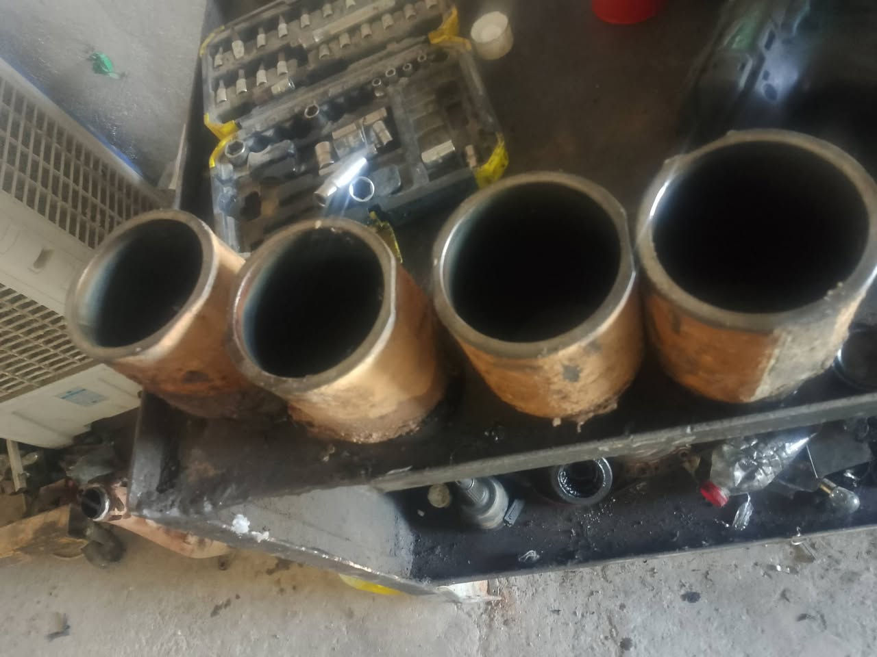 السلام عليكم شباب اكروبنة رمضان كريم عليكم تم تجفيت سمند الاخ علي من منطقة الزعفرانية تجفيت عام درجة اولى وتم صيانة السيارات الااخرى العنوان الزعفرانية نهاية اربع شوارع شارع معمل الغاز ***********
