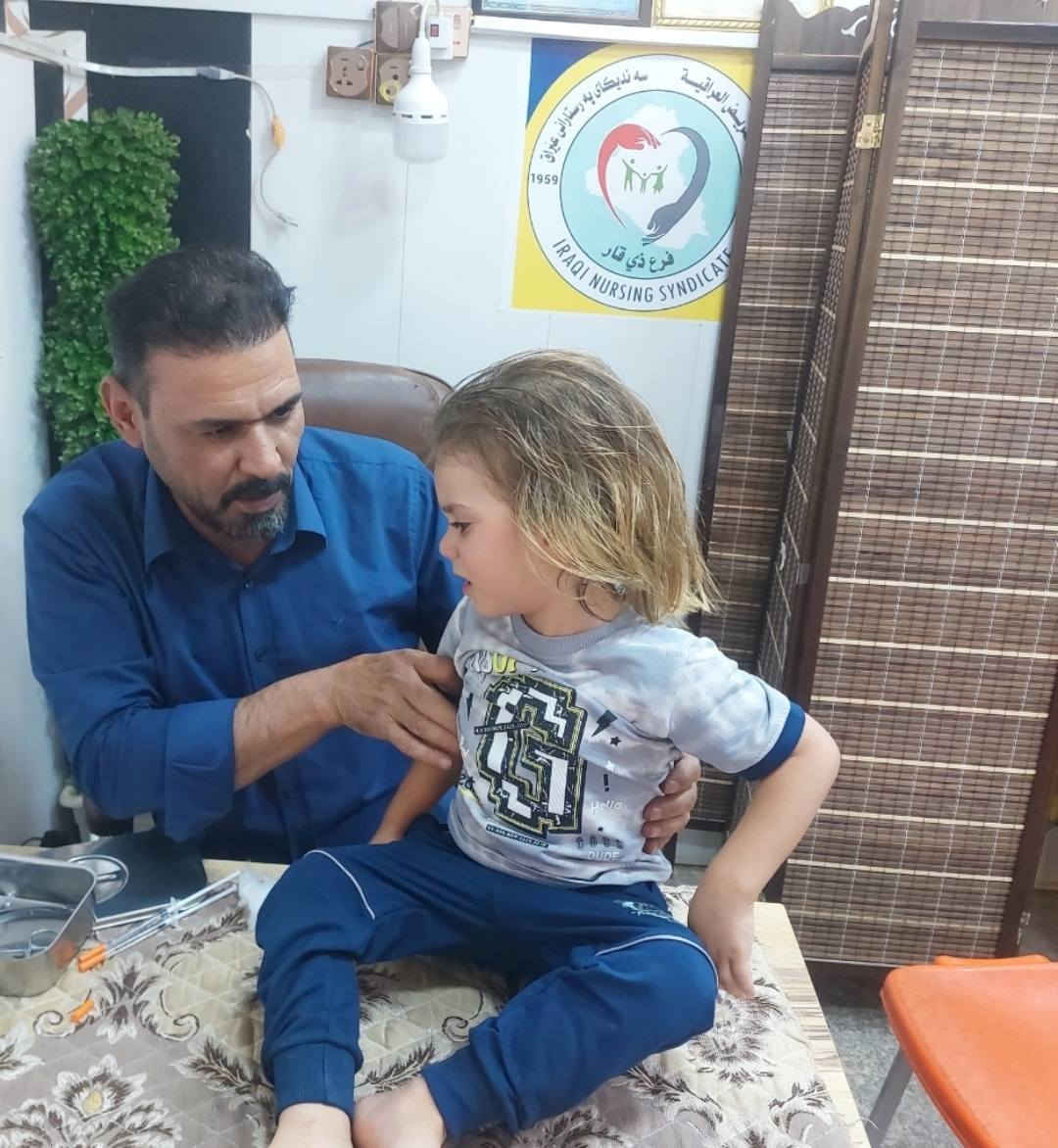 ✨
يعلن الكادر الطبي المتخصص عن تقديم خدمة ختان (طهور) الأطفال بأحدث الطرق الطبية الآمنة وبأيدي خبيرة.
​ممرض جامعي: سيد عوده الموسوي 📞 ***********
​معاون طبي: عباس الزيدي 📞 ***********
​📍 تتوفر خدمة الزيارة المنزلية لراحتكم.
العنوان:الشطرة شارع الاطباء مجاور صيدلية سعد
