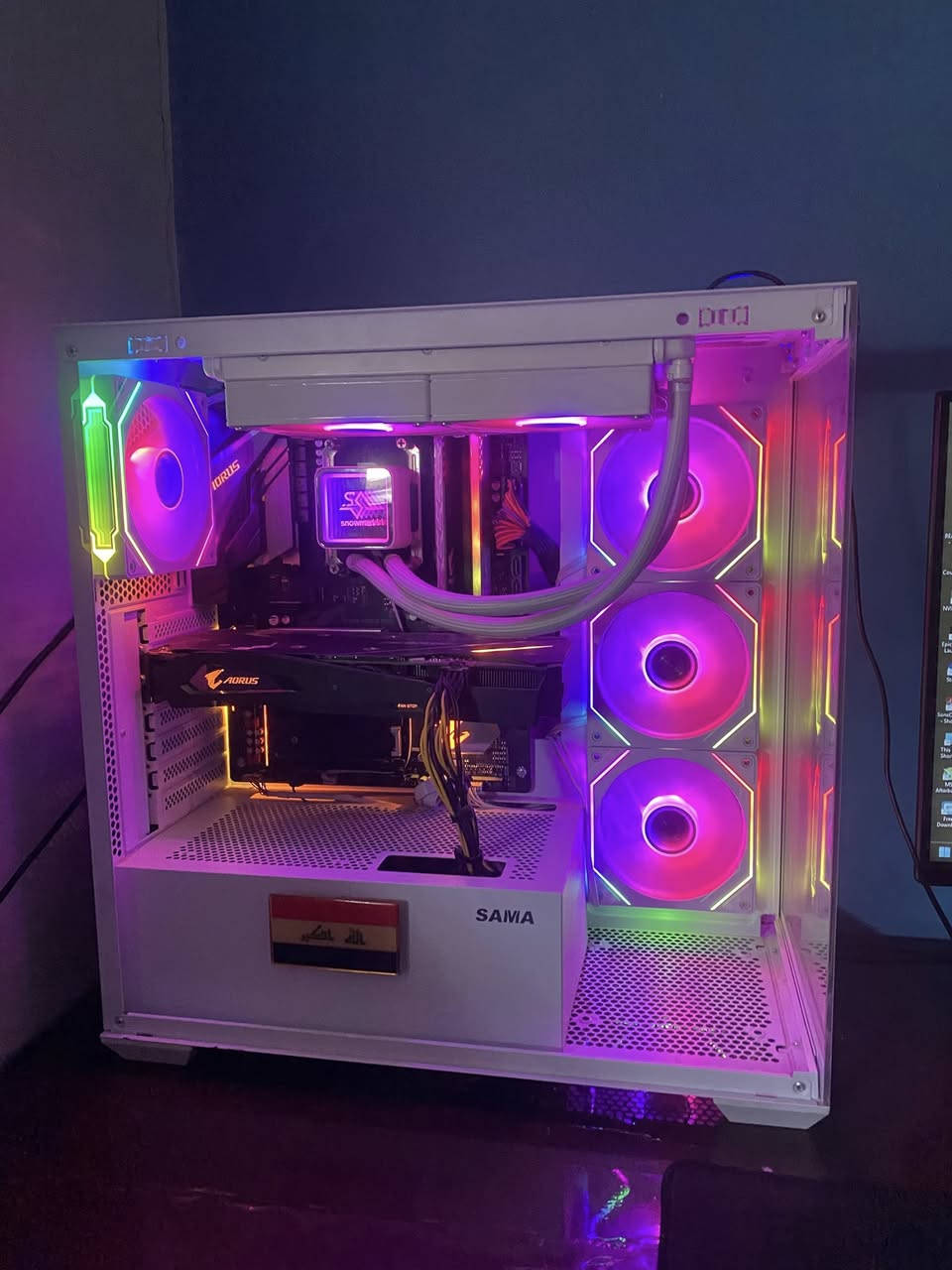 سلام عليكم بي سي لبيع موصفات                                                                   

GTX1660TI AORUS  علا براند يجي 3 فان
Ryzen 5 3500X معالج
 Gigabyte B450 AORUS Proمذر بورد 

رامات 16 من شركه AORUS 

الباور سبلاي550W

PC نضيفه الله يشهد ما واجهت بيه اي مشله 

ملاحضه تك من رامات بس ارجيبي وكف اما رام شغال مابي اي مشكله انطي بي ضمان اذا بي خلل تجي تفحص بعينك 

السعر 550الف🔒 ما تلكه هيج موصفات بهيج سعر ثق 

عنواني الدوره 
رقم ***********
