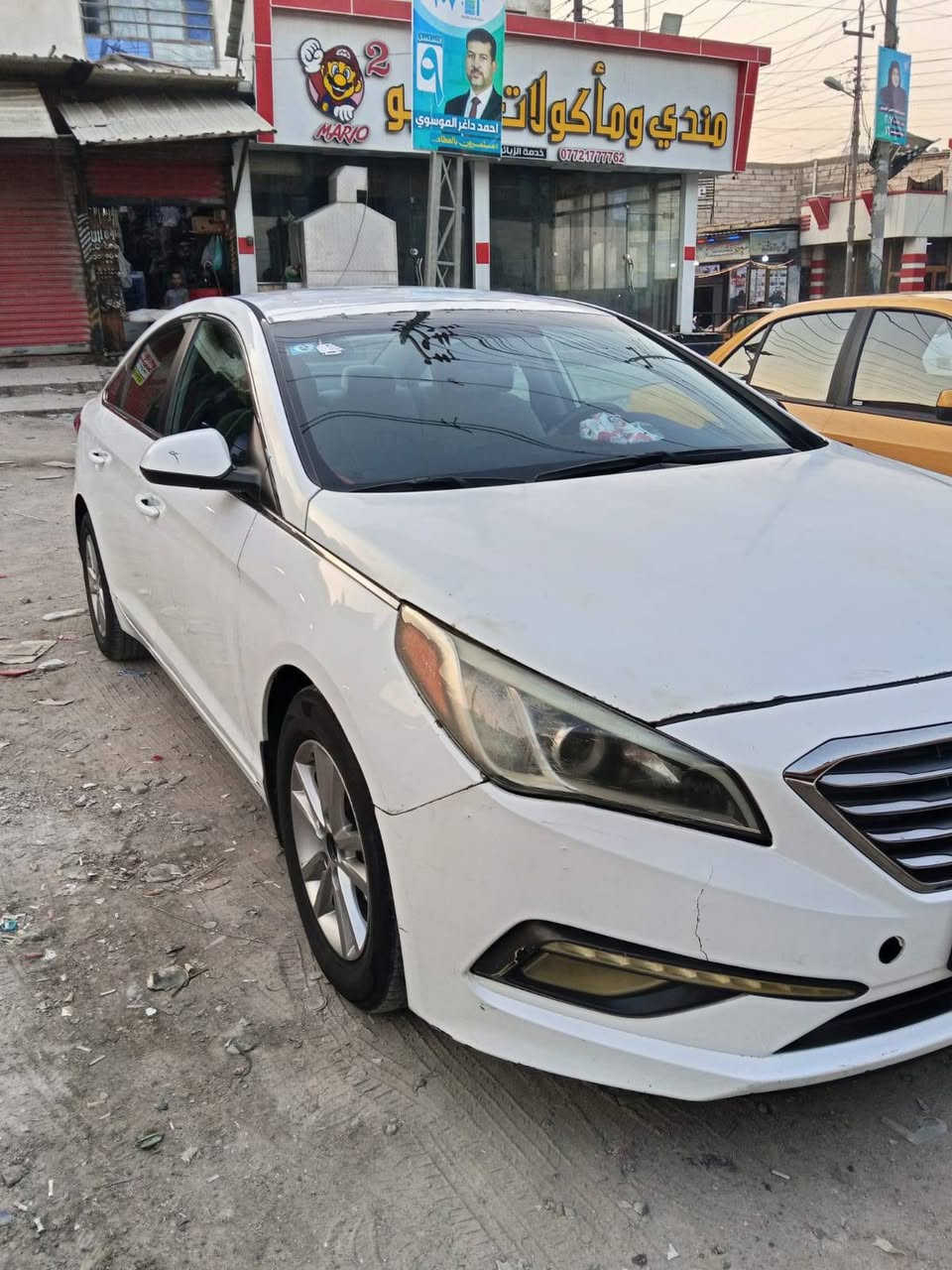 سلام وعليكم من رخصت الادمن هونداي سوناته وارد امريكي مديل 2015 رقم دولي بصره سنويه ل 2029 تنتهي بسمي مداور مكينه  2400مفتوحه بيهه جاملغ وبنيد بامريكا وبالعراق بيه بارد بالصندوق وبيهه صبغ الربع  مال البيبان  جهت اليمين مكينه وكير خيرمن الله كهربياته كليته شغاله غرفته بالجيس تبريد شغال مكانالسياره بصره كرمت علي اللطيف قرب جسر الحشدالسعر 115 تريد تستفسر اكثر اتصل وبالخدمه رقم *********** انه مكلف بالنشر البصرة, العراق
