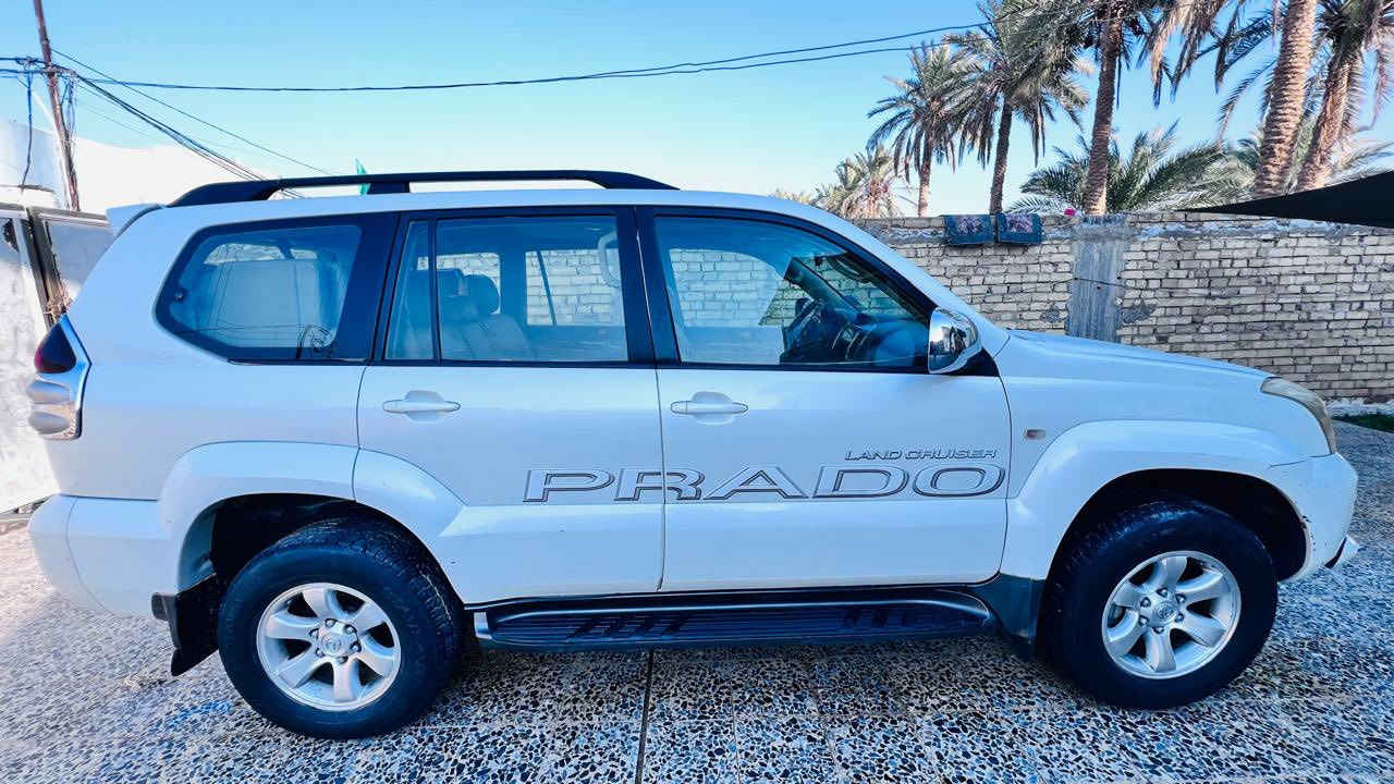 🔵 "TOYOTA BRADO" 2008
🔵 VX // V6 4000 
سلايت روف فتحه🔵 
 شاشه كبيره🔵 
 كشنات جلد🔵 
سبير تعليك🔵 
دبل تانكي🔵 
 تبريد ثلاث قطع🔵
تحكمات ستيرن🔵 
 وضعيات قياده🔵
ماشيه 287 🔵
_______________________
"رقم بابل بأسمي سنويه جديده  
السياره بيها البنيد مفتوح وقبق الجنطه فقط مفتوح مامبدل وبيها 
جراد بلبنيد وجرد قليل بلقماره وكلشي موضح امامكم بلسونار ستوني مسوي جديد
__________________________
ادامه كامله جديده عل محرك حداديه جديد تخم تاير جديد كله لوك جديد مكان السياره نجف كوفه 
السعر 
175$ وبيها مجال 
***********
