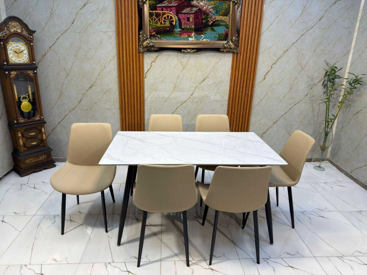 السطح: بورسلين مسلح أو رخام مزجج، يتميز بمقاومة الخدش والحرارة وسهولة التنظيف.
الهيكل: أرجل حديد مغلون مصبوغ حرارياً لضمان المتانة. بغداد, العراق


**إذا كنت صاحب هذا الإعلان وتريد حذفه لأي سبب، رجاءا أرسل رسالة إلى الدعم الفني**