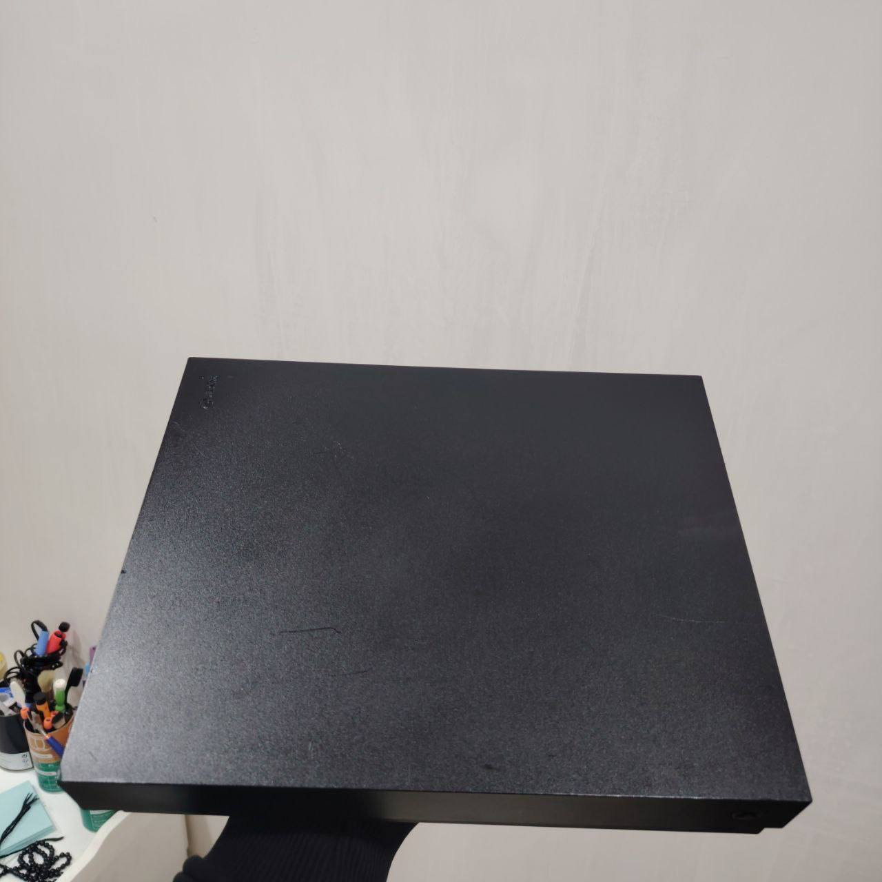 الاسم اكس بوكس ون اكس 
 حجم ذاكره : تيرا
الملحقات : كامل ملحقات مع جويستك واحد وكيبلاته 

السعر : 210 الف

توصيل 5 لكل العراق

ملاحظة: الضمان اسبوع من عدا الكهرباء وسوء الاستخدام  وحق الفحص وين ما يعجبك.


**إذا كنت صاحب هذا الإعلان وتريد حذفه لأي سبب، رجاءا أرسل رسالة إلى الدعم الفني**