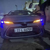 من رخصة الادمن  كورلا 2020 للبيع وارد أمريكي   بصمه ،فتحه ،سايد بريك د...