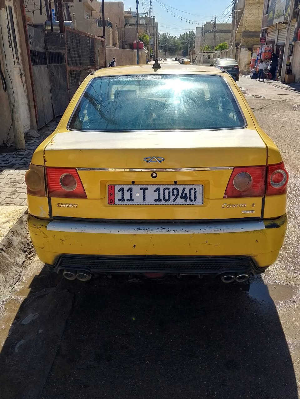 السلام عليكم شيري كوين موديل ٢٠١٠ محورة كير ومكينة اوتوماتيك صدر جديد سيارة بلادية بيهة طخة بسيطة ورة موضحة بالصور كاعية وكشنات جلد  سنوية لل ٣٠ هيئة وغرامات مصفرة تريدلهة ترتيبات بسيطة مكانهة بغداد الدورة 
السعر ٣٢ وبيهة مجال تحويل ثاني يوم 
الرقم ***********
