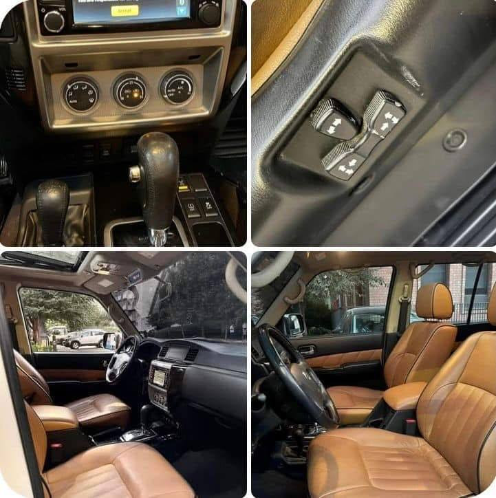 نيسان سوبر سفاري ( 2017 )
قطعتين صبغ بخ فقط بدون دواخل تفاصيل اكثر (***********)
فول مواصفات ام الونج 
تو كلر 
ثلاجة
بوصلة
دفلوك
ونج 
كير اوتو
كشنات كهرب
تبريد 3 قطع
فتحة
