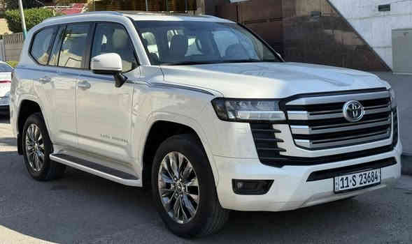 تويوتا لاندكروز 2023 GX_R 
وكالة تويوتا العراق ساز SAS
محرك v6 4000 
تطبيق و 3 شاشات اصل
مقاعد جلد و كراسي كهرباء
مقاعد تبريد
( كفالة من الصبغ و البارد )
ماشية 69 الف كيلو

السعر 68,500$
رقم بغداد 
مكانها بغداد / شارع فلسطين
***********
