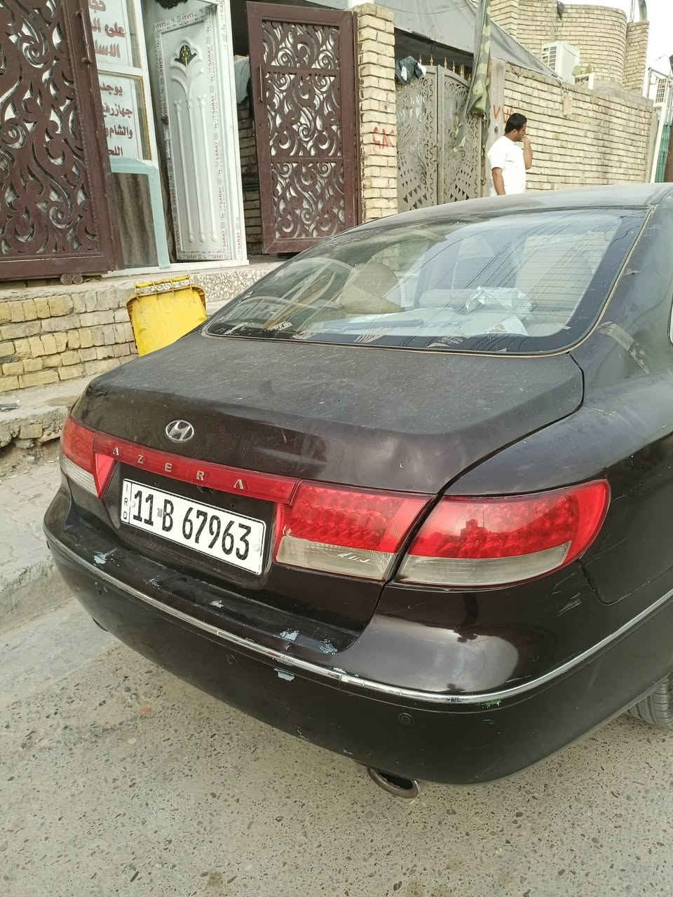 السلام عليكم
ازيره 2008 بغداد نكليزي بسمي
صبغ عام بيه تلحيضات مكينه كير تبيريد تخم تاير خير من الله مكاني بغداد حادث جاملغ خلفي ومعمر السعر 75 وبيه مجال 
***********
