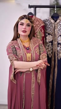 قفاطين مصري • فستان حرير • بشت كريب