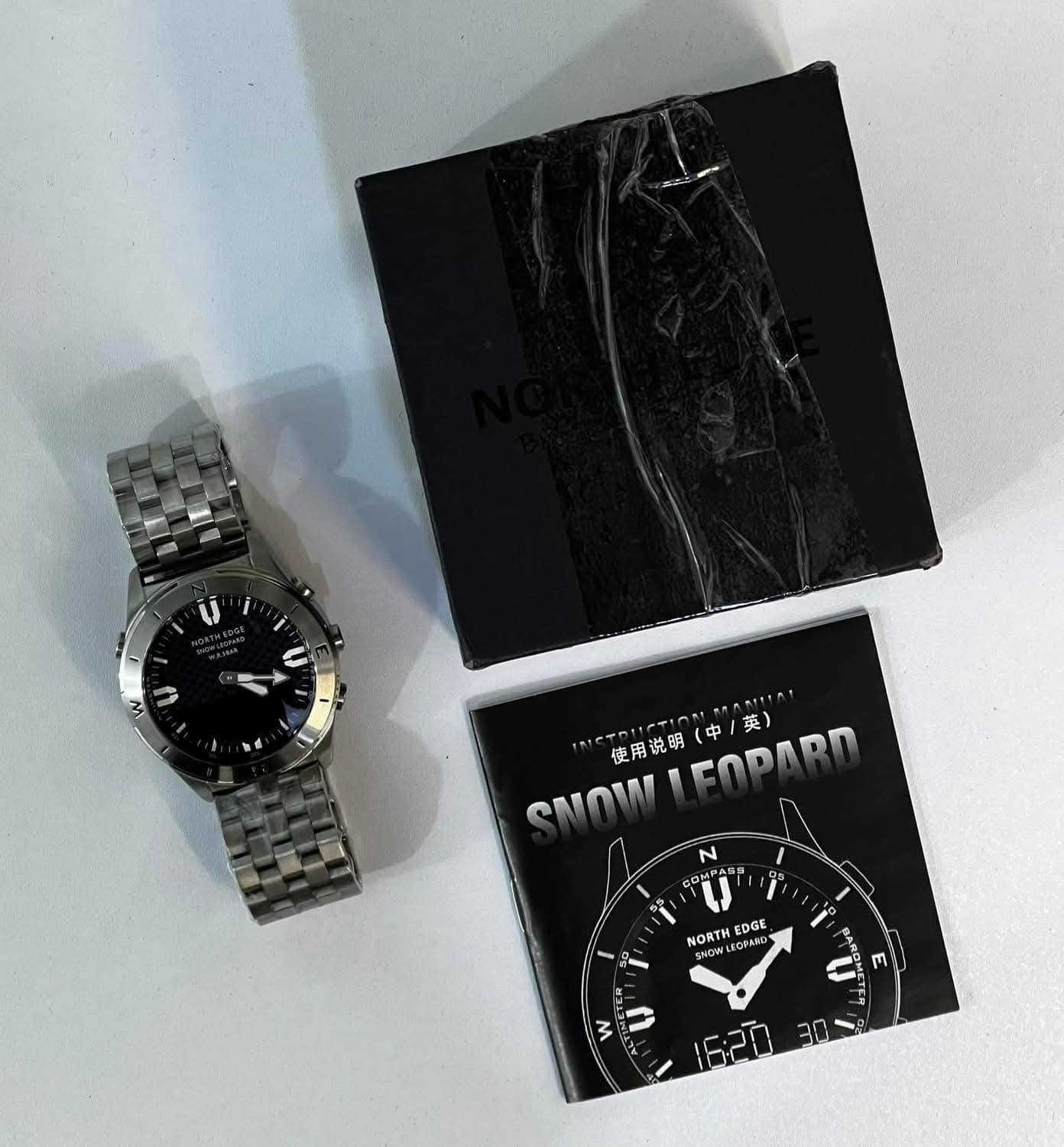 ساعة براند 💵NORTH EDGE SNOW LEOPARD💵
جديد اصلي 

المواصفات 
بوصلة رقمية
درجة حرارة 
ارتفاعات 
ضغط جوي 
دبل تايم 
خاصية السكون 
لايت داخلي 
ارقام واميال لامينوس 
منبهات 

قطر 47م
دايفر 100م

يبدي مزاد من 50 ينتهي ب 8بليل


**إذا كنت صاحب هذا الإعلان وتريد حذفه لأي سبب، رجاءا أرسل رسالة إلى الدعم الفني**