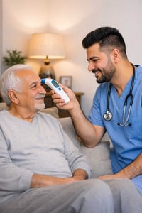 رعاية تمريضية منزلية • فحوصات أساسية • شارع الطي