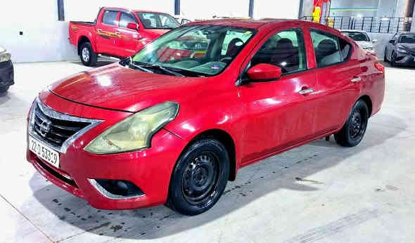 سلام عليكم للبيع نيسان فيرسا 2017 مارونی
وارد امريكي حادثها  بدون دواخل بدون ايرباك  موضح في الصور  
كئر و محرك و رادار و تاخم الصدر و تبريد شرط
ماشیة 116 تحویل و وکالە موجود 
السعر 91 ورقه    و  250 دولار علیها غرامە
 للاتصال
*********** اكر
