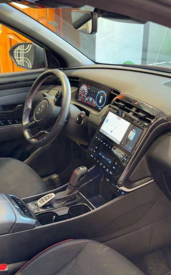 توسـان 2023  N line
(أصدار خاص وممـيزه)

ماشـيه 21 الف
مواصـفات الـN معروفه فووول 
مكـينه 2500 
بانـوراما 
كشـنات كـهرباء تدفـئه
شاشه كبيره
الوان 63لون
صندوق خلفي كهربائي
تحديـد مسار 
رادارات امـامي خلـفي 
تبريـد قطعتيـن 
وأرد أمريكي 
حادثه دعاميه أماميه فقط 
جميع الأيرباكات سليمه(بدون أيرباك)
السـياره داخله بدون قطـره صبـغ 
صار بيها حادث بابين هنا وتبدلن ونصبغن
الباقي كله مكفول ، السياره جداً جديده

للأستفسار ***********
