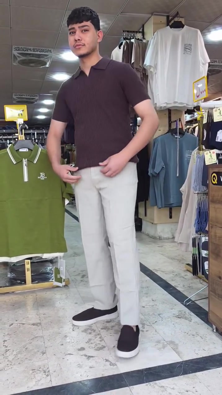 احدث الستايلات وصلت الان 

العنوان_ بغداد_ الدوره_ شارع المصافي 

هاتف ***********

 #تنسيق_ملابس_رجاليه #fashions
