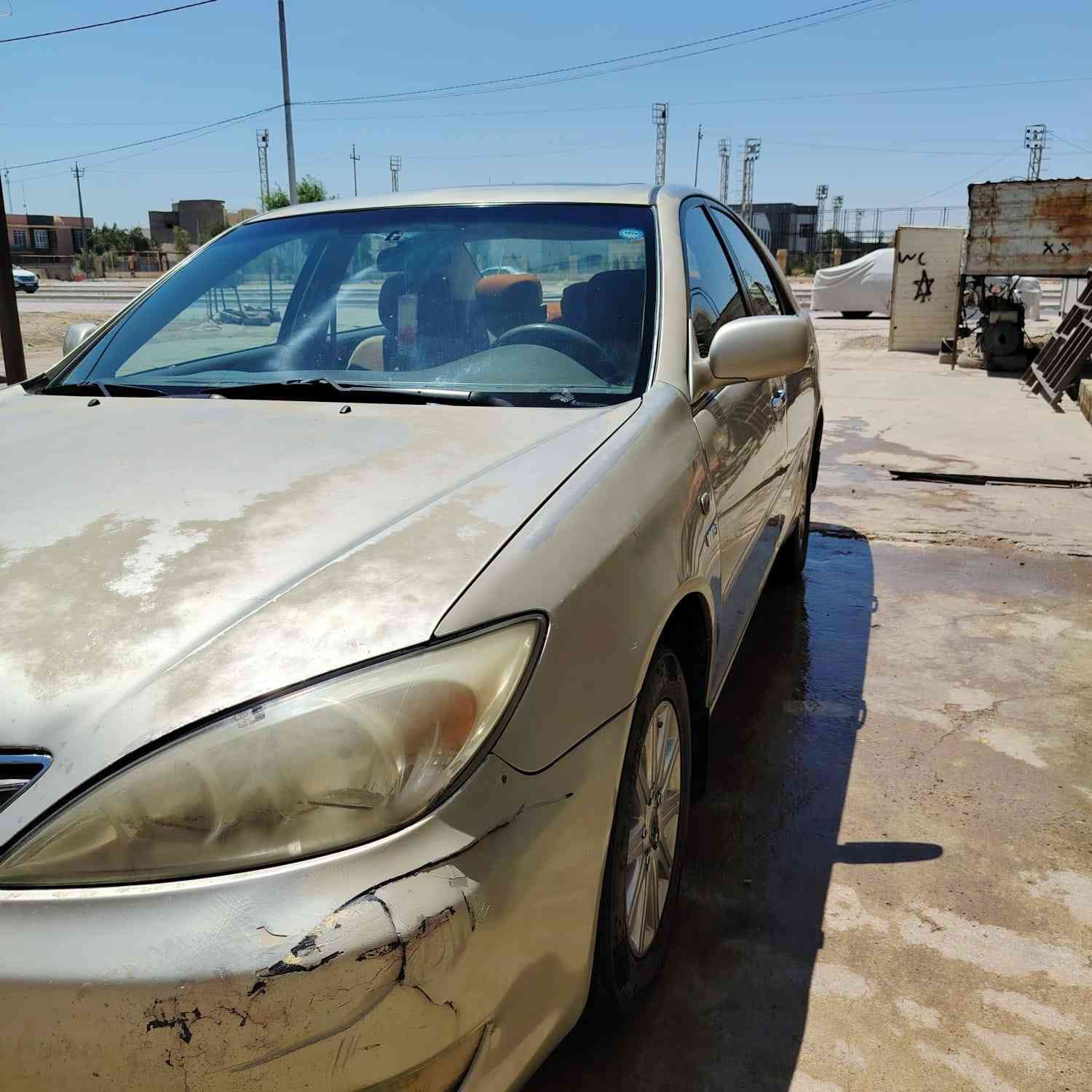 سلام عليكم كامري محرك 2400 خابطه مي ودهن صبغ صفحة بدون دواخل موديل ٢٠٠٦ خليجي تبريد كهربائيات كلها شغاله شاشه السياره بيه جراد عنوان صلاح الدين سامراء الموشراي لايعلق اني مكلف بنشر اتصل عل رقم صاحبه ***********
