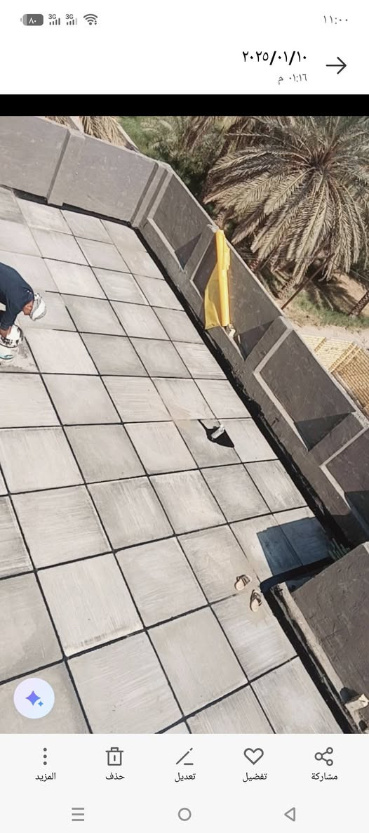 مستمرون في أعمالنا الشتايكر ول تزفيت الاسطح واعادت الماستك نعمل في بغداد كربلاء والنجف و الحله وباقي محافضات العراق التواصل علا الرقم ***********وبأسعار مناسبه جدا
