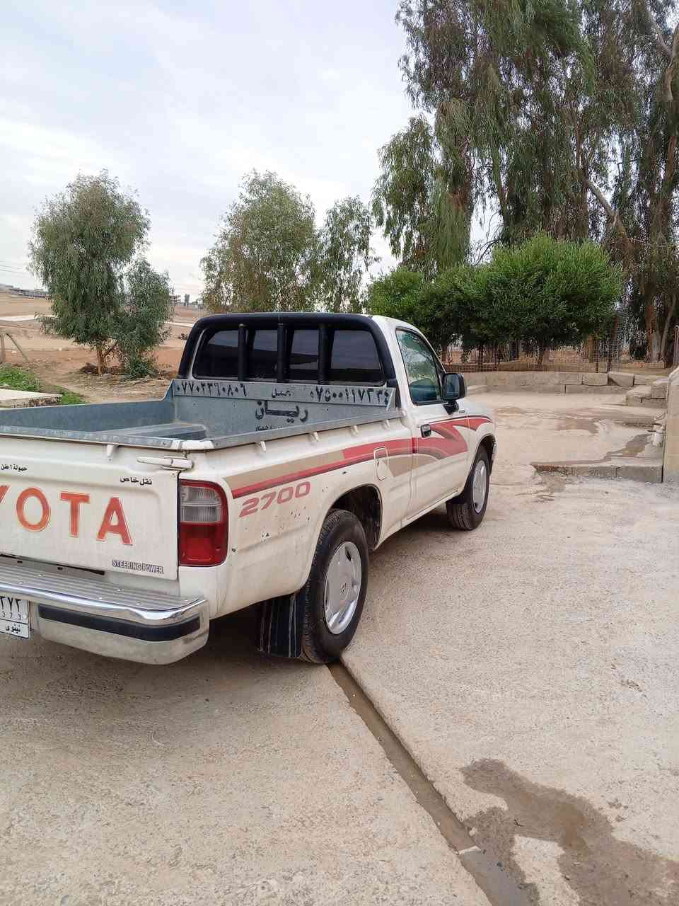 تويوتا 2001 حار بارد كفاله عامه السعر 110 رقم نينوى أجنبي مكان الموصل الأيسر رقم الهاتف***********
