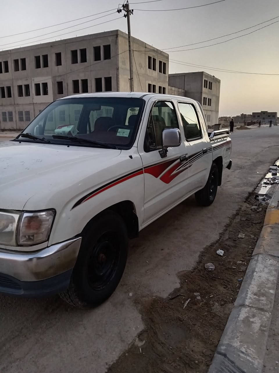 تيوتا دبل موديل 2002 مكفول ضربه وكلبه وصبغ وتبديل محرك مشروط لا تبخير ولا صرف كير شاصي واكسن شرط تبريد يشتغل رقم بصره مشروع وطني مكاني السماوه الخضر السعر 95 ***********
