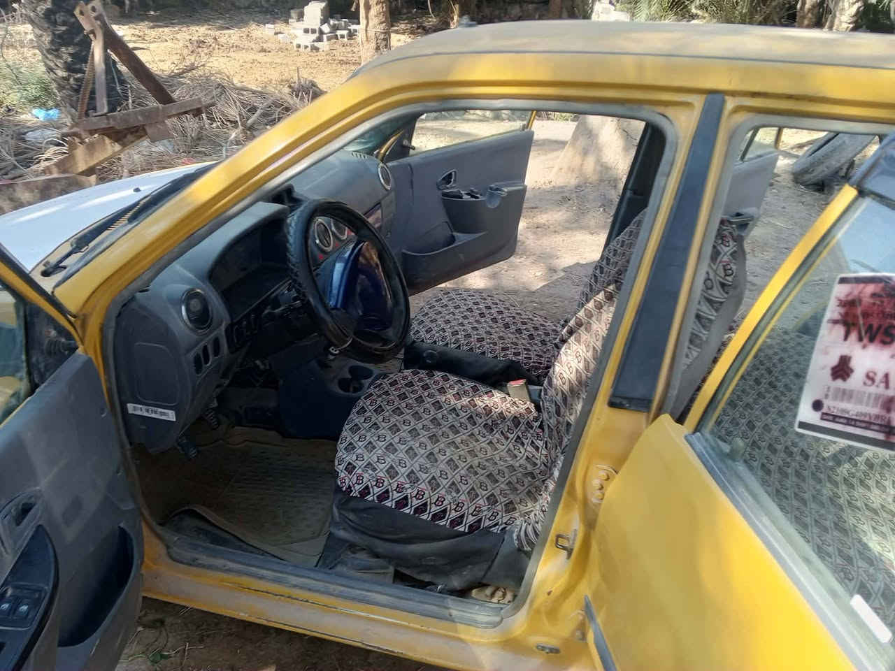 سلام عليكم سايبه موديل 2012 سياره جاهزه ماعوزها شي گير ومحرك خير من الله سياره بلاديه تخم تاير كهربائيات شغاله كلها سنويتها لل27 رقم بغداد الماني تحويل ثاني يوم عليها خط وبحث 114الف غرامات مصفره سياره حلوه ونضيفه السعر 22وبيها مجال المكان ذي قار قضاء النصر هاتف ***********
