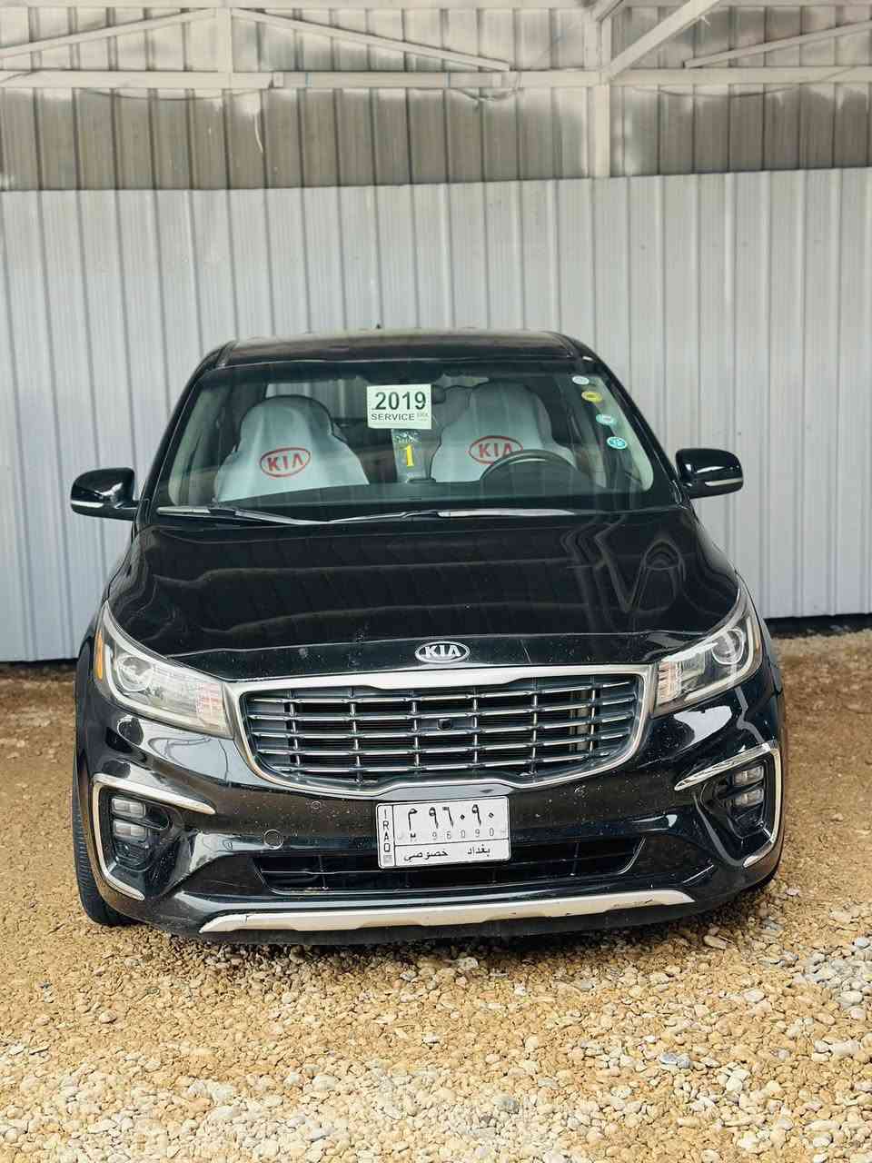 كيا سيدونا 
موديل 
2019
رقم بغداد 
سياره جديده 
محرك مامفتوح جديد 
سياره كلين مكفوله 
اتصال ***********

