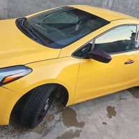 كيا فورتي ٢٠١٧ وارد امريكي حادثه جوملغ وبنيد فقط ليبل واحد السياره ماع...