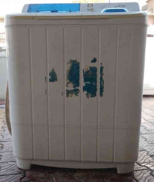 هيتاشي 12 كيلو عالنظافة وعالفحص السعر 50 الف حي الجولان مقابل جامع ابو ايوب الانصاري ورشة الابرار لصايانة كافة الاجهزة الكهربائية ***********
