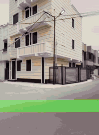 عمارة سكنية (ركن)بناء حديث للبيع ثلاث طوابق : مشتمل ارضي وثلاث شقق الم...