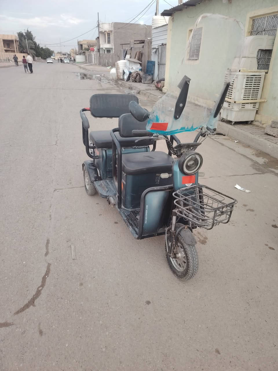 السلام عليكم دراجه على الشحن اخت الجديده المكان محموديه السعر مليون وبيها مجال ***********
