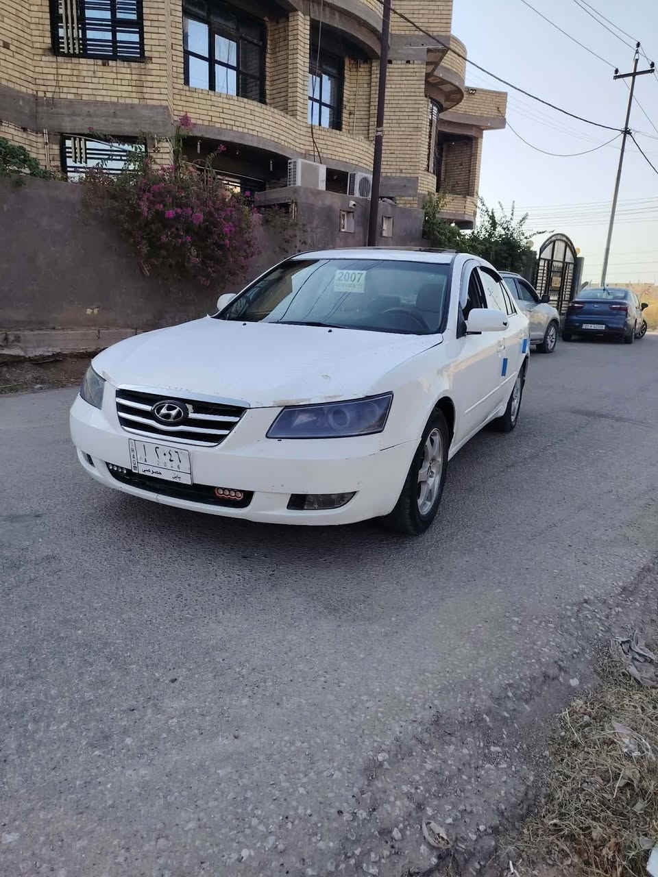يالله سوناتا للبيع موديل 2007 كير ومحرك وحداديه بالجيس تخم تاير السياره بيهه اتلث  قطع صبغ بدون دواخل السياره جاهزه السعر 73 وبيهه مجال للطيبين الرقم ***********
