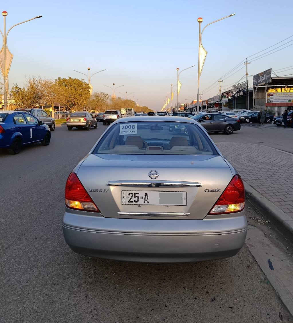 نيسان سني 2008 خليجي كير عادي محرك 16 قبغ ابيض رقم كركوك مشروع وطني لوحات انكليزي دفتر بانزين موجود بدون ضرر بدون تبديل سيارة نظافه خير من الله كير محرك تبريد تدفئة شرط تخم تاير صدر امامي خلفي شرط للبيع او مراوس مع تكسي 
***********
*********** كركوك, العراق
