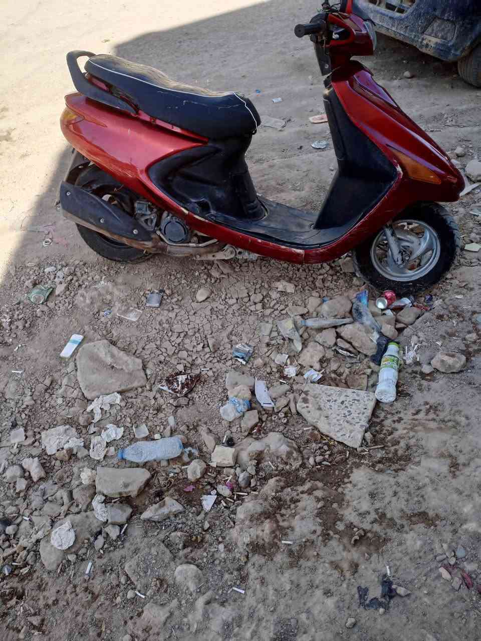 دراجه فراشه للبيع فحل كلشي شغال بيها مكينه خير من الله تخم تاير لايت عالي ناصي  مكان بابل ابو خستاوي حسينه ام البنين السعر 320وبيها مجال الاتصال علاالرقم ***********
