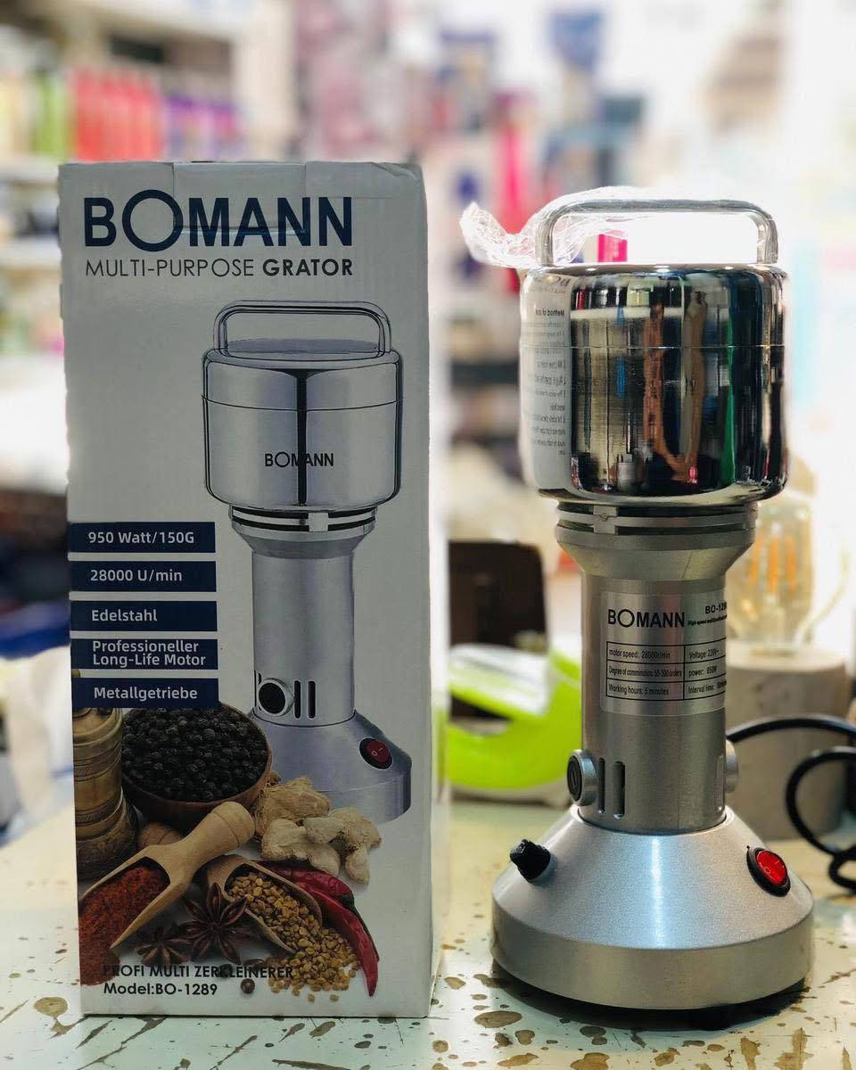 طاحونه صناعي
 حجم 100 غرام 
بقوة 1000 واط ماركة 
بومان
 الماني اصلي

طريقة الحجز ارسل العنوان ورقم الهاتف أو الاتصال على الرقم
***********

العنوان مدينه العاب المدهش مجاور مطعم ابو صفاء تحت جسر العبور المعلق .
