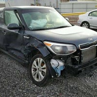 سول وارد امريكي موديل 2015 حبري الحادث كما موضح في الصورة بيها صبغ بني...