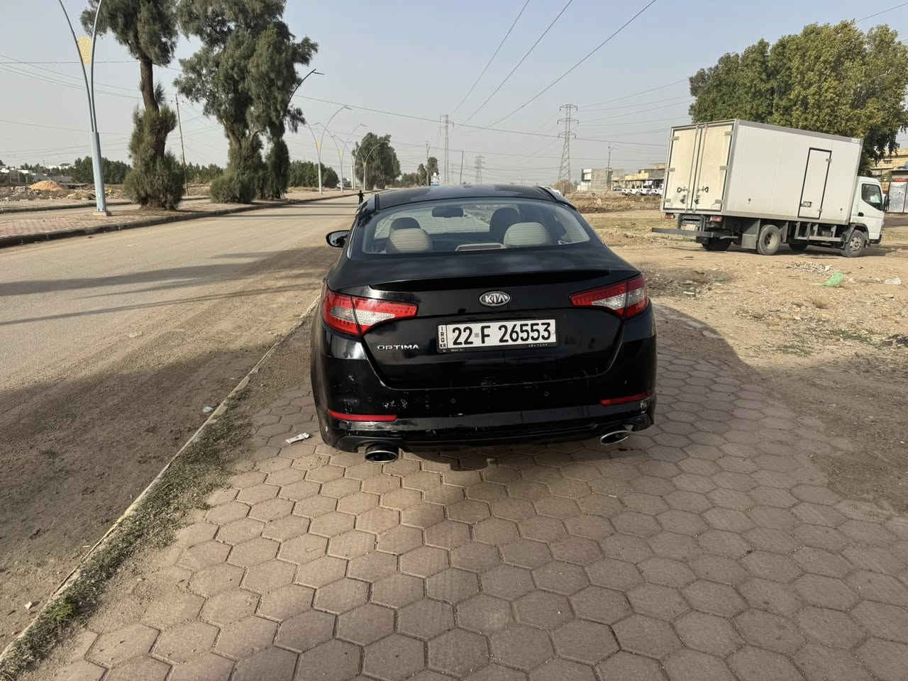 السلام عليكم سياره اوبتمه خليجي رقم اربيل لون اسود بيها جراد وبيها شخوط رقم الهاتف  ***********
***********
