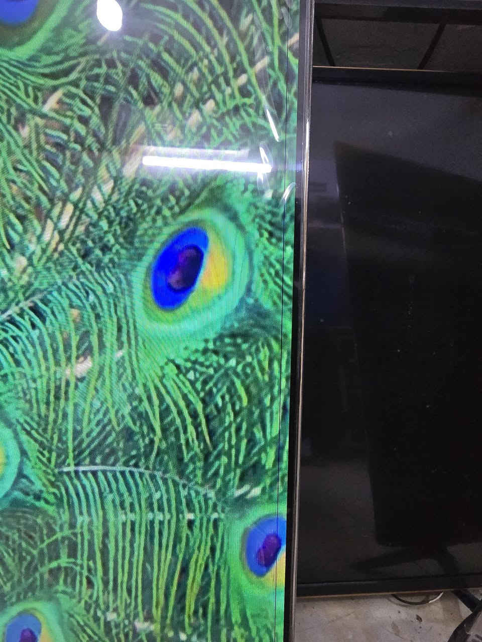 سلام عليكم شاشه جديده CASio جديده ما مستعمل انترنت سمار tv 4kبيه خط مثل ما واضح بل حافه ما مبن ابد شاشه تخبل الوانه السعر ٣٥٠ و بيه مجال مكان بغداد شعله رقم *********** واتساب اكو
