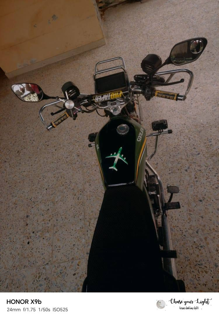 دراجه للبيع.  25 محرك 200كماليات فول ونشاط خير من الله اوراق بصمات كامله  *********** خاص مفتوح اواتصال عل رقم
