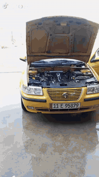 سمند موديل 12 سياره جديده مصفر هزه جديده سنويه بسمي كير مكينه كارتونه ...