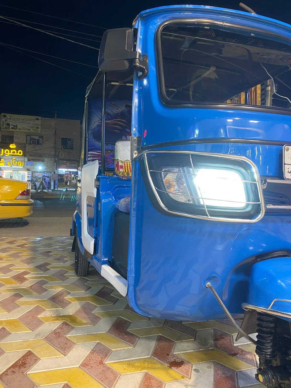 سلام عليكم تي في اس موديل ٢٢شهر٧ بسمي تحويل ثاني يوم السعر سبعه ونص وبيهه مجال تكتك جاهزه مابيهه اي نقص العنوان بغداد الدوره شارع الكفائات للستفسار اتصل على ***********ملاحضه تكتك مو كفاله
