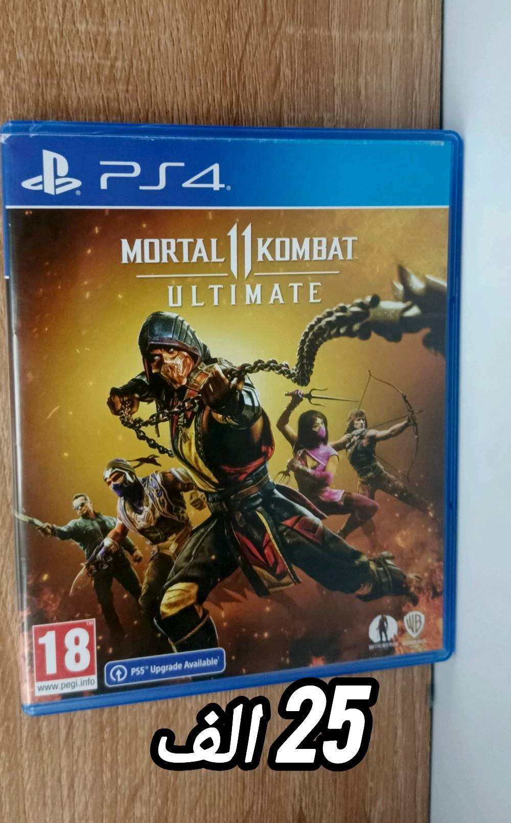 اقراص جهاز PS4 للبيع مستعملة قليل و لعبة LEGO ما مستعملة و عرض جميع الاقراص نقصت من سعرها 5.000 الاف دينار و كل الاقراص بحافظة اصلية و صور اصلية ما عدا GTA 5 صورة مستنسخة بجودة متوسطة و السعر ثابت لا يمكن للتنقيص 