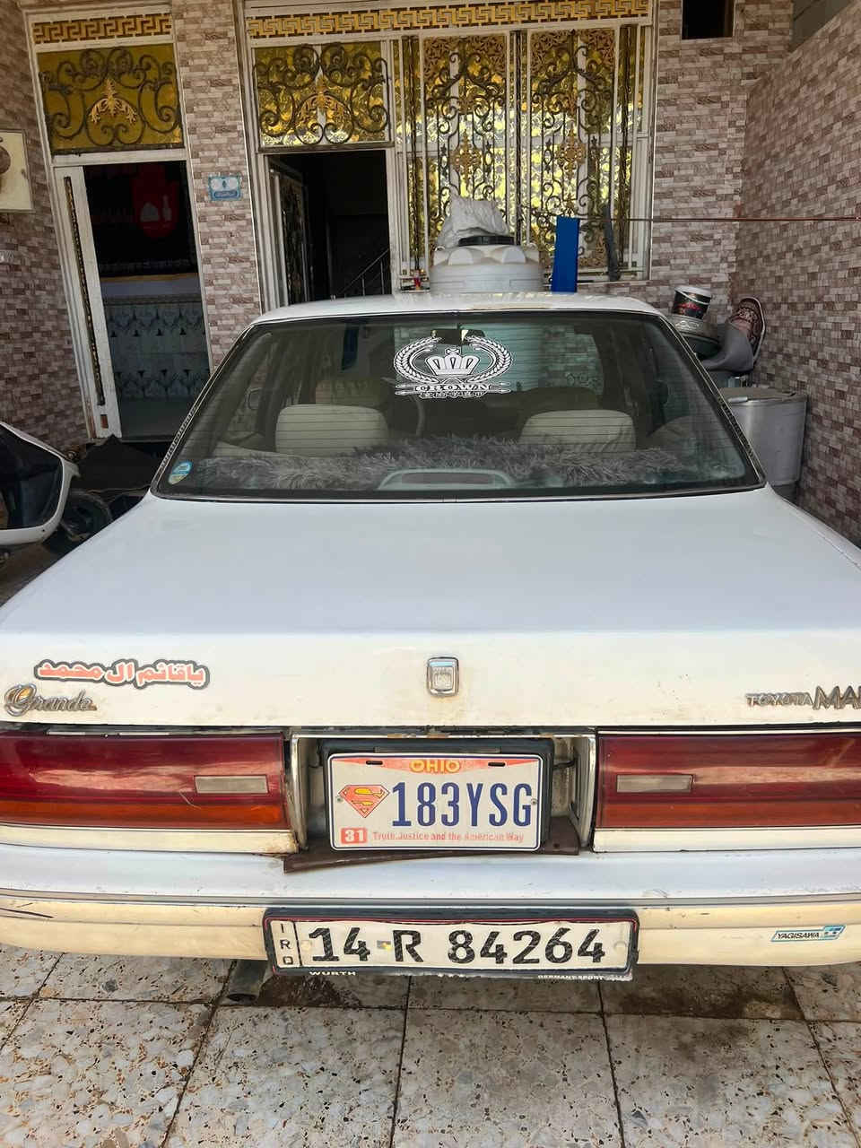 السلام عليكم سياره مارك كربلائي ٩١ لبيع السيارة كير ومكينه خير من الله السياره تخم تايرات تبريد شغال 
مكان السياره البصره كرمة علي اللطيف الاستفسار على الرقم ***********
