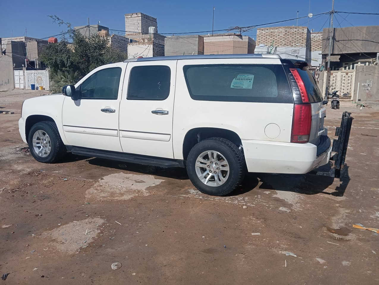 البيع فقط
يوكن سته برغي 

مديل 2007

سيره احله من الصوره 

كير محرك حداديه نضاف 

سيره خطه بصره نجف

ثاني يوم مداور 

سعره ١٤٥وبيه مجال 

مكان نجف رقم ***********

متوجد وتساب وفيسبوك
